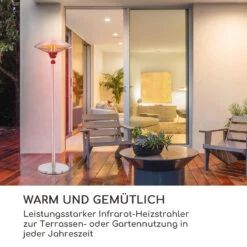 Heat Guard Infrarot-Heizstrahler IP44 Höhenverstellbar IR 2100W -Haushaltsgeräte Geschäft 10031444 de 0003 logo