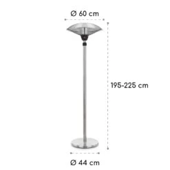 Heat Guard Infrarot-Heizstrahler IP44 Höhenverstellbar IR 2100W -Haushaltsgeräte Geschäft 10031444 yy 0007 logo