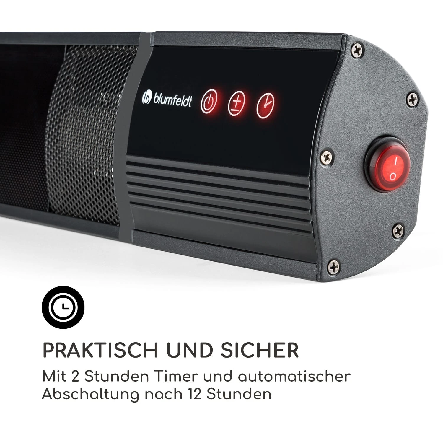 Nitro Infrarotheizstrahler Terrasse Goldröhre 1500W IP55 Fernbedienung 4 Nitro Infrarotheizstrahler Terrasse Goldröhre 1500W IP55 Fernbedienung – Bild 4