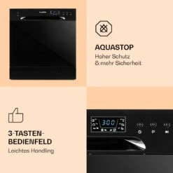 Amazonia 8 Geschirrspülmaschine 1620 Watt 8 Maßgedecke 49 DB Aquastop 11 Amazonia 8 Geschirrspülmaschine 1620 Watt 8 Maßgedecke 49 DB Aquastop -Haushaltsgeräte Geschäft 10031525 de 0005 logo