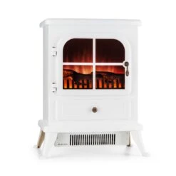 St. Moritz Elektrischer Kamin 1650W/1850W Flammenillusion Rauchfrei