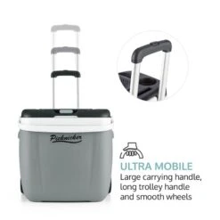 Picknicker Trolley Music Cooler 36l Trolley-Kühlbox BT-Lautsprecher -Haushaltsgeräte Geschäft 10031527 yy 0005 logo auna Picknicker Trolley Music Cooler Kuehlbox grau reedit