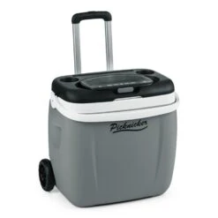Picknicker Trolley Music Cooler 36l Trolley-Kühlbox BT-Lautsprecher -Haushaltsgeräte Geschäft 10031527 yy 0011 front auna Picknicker Trolley Music Cooler Kuehlbox grau reedit