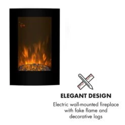 Lausanne Vertical Elektrischer Kamin 1000/2000 W Fernbedienung Dimmer -Haushaltsgeräte Geschäft 10031556 yy 0003 logo Klarstein Lausanne Vertical Elektrischer Kamin reedit