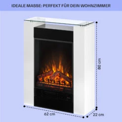  Studio 5 Elektrischer Kamin Heizlüfter 900/1800 W Fernbedienung -Haushaltsgeräte Geschäft 10031572 de 0005 usp