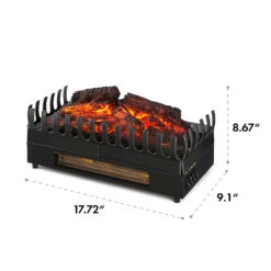 Kamini FX Elektrischer Kamin Kamineinsatz 1000/2000W 2W LED Schwarz -Haushaltsgeräte Geschäft 10031575 uk 0006 logo