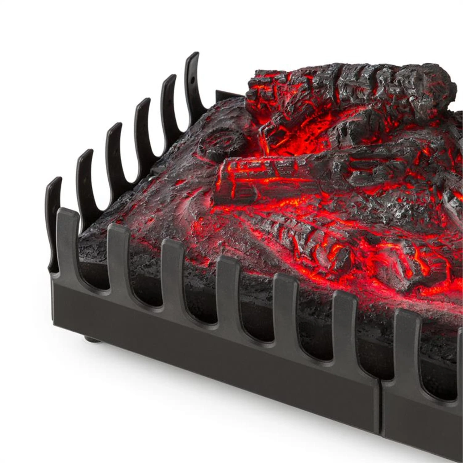 Kamini Elektrischer Kamin Kamineinsatz 45W G9 Schwarz – Bild 4