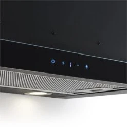 Vinea Unterbau-Dunstabzugshaube Flachschirmhaube 60cm Schwarz -Haushaltsgeräte Geschäft 10031681 yy 0005 detail Klarstein Vinea Unterbau Dunstabzugshaube schwarz