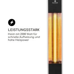 Heat Guru Infrarot-Heizstrahler 2000W 3 Heizstufen Fernbedienung -Haushaltsgeräte Geschäft 10031870 de 0004 logo