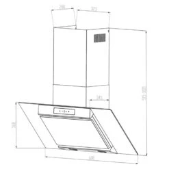 Balzac 60 Dunstabzugshaube 60 Cm 210W 610m³/h LED Touch Edelstahl Glas 16 Balzac 60 Dunstabzugshaube 60 Cm 210W 610m³/h LED Touch Edelstahl Glas -Haushaltsgeräte Geschäft 10031902 yy 0008 logo Klarstein Balzac 60 Dunstabzugshaube Edelstahl