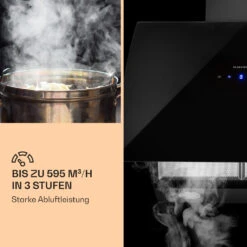 Annabelle 60 Dunstabzugshaube Glas 595 M³/h Touch-Armatur Schwarz 12 Annabelle 60 Dunstabzugshaube Glas 595 M³/h Touch-Armatur Schwarz -Haushaltsgeräte Geschäft 10031905 de 0004 logo