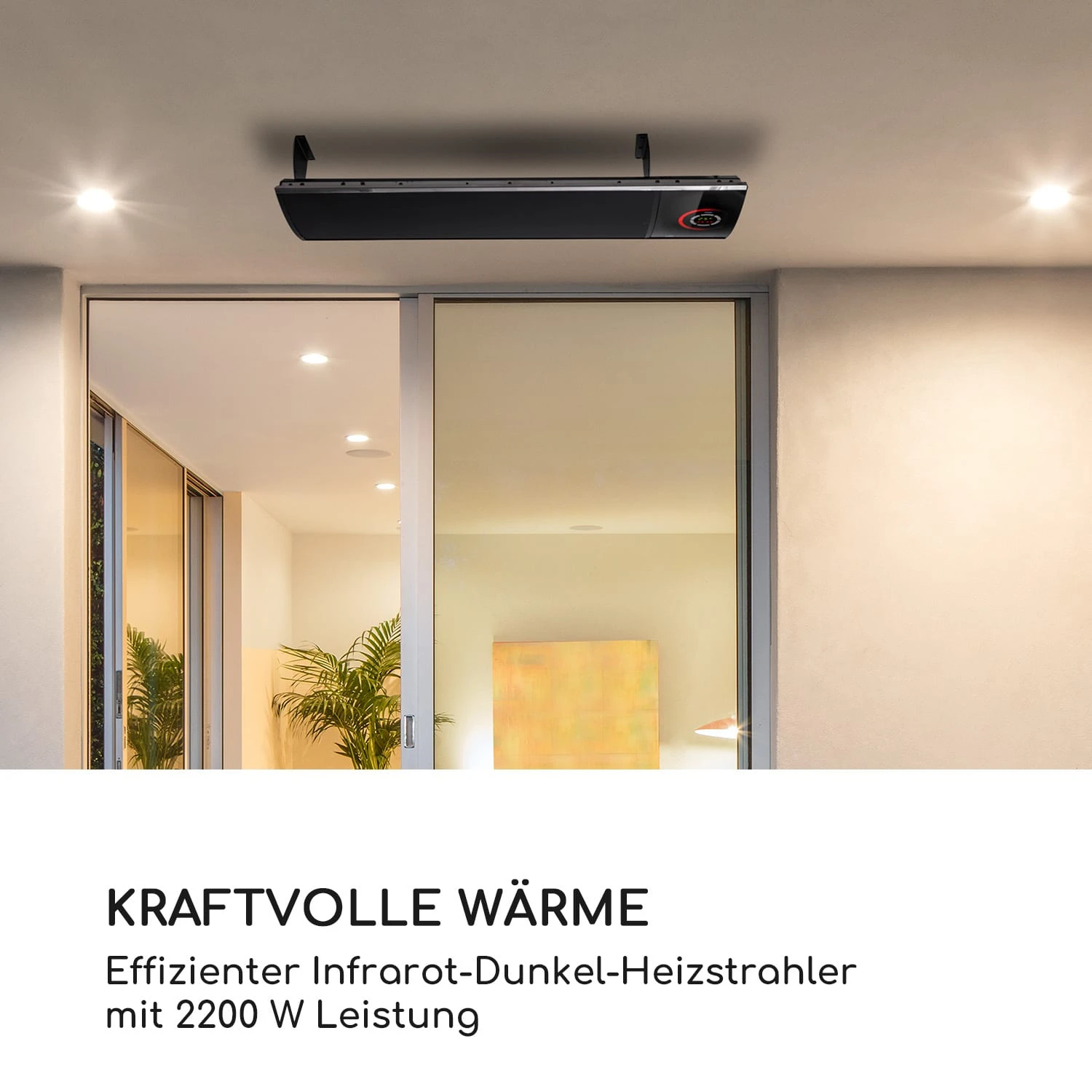 Cosmic Beam Ultra Infrarot-Heizstrahler 2200W IPX4 Fernbedienung 3 Cosmic Beam Ultra Infrarot-Heizstrahler 2200W IPX4 Fernbedienung – Bild 3