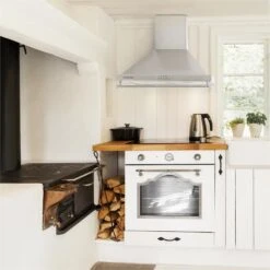 Montblanc 60 Dunstabzugshaube 610m³/h 165W 2x1,5W LED Reling -Haushaltsgeräte Geschäft 10031994 yy 0003 ambient Klarstein Montblanc 60 Dunstabzugshaube silbergrau