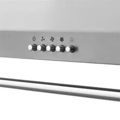 Montblanc 60 Dunstabzugshaube 610m³/h 165W 2x1,5W LED Reling -Haushaltsgeräte Geschäft 10031994 yy 0006 detail Klarstein Montblanc 60 Dunstabzugshaube silbergrau