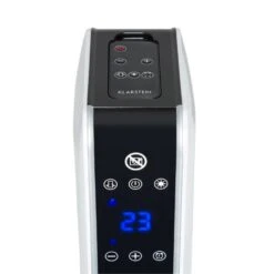 Hightower Heat Keramik-Säulenheizlüfter 2200W Thermostat 49°C Weiß -Haushaltsgeräte Geschäft 10032003 yy 0005 detail Klarstein Hightower Heat Heizstrahler 2200 W weiss