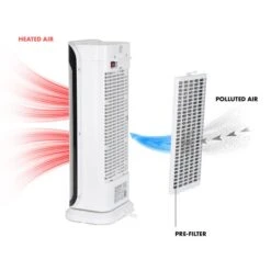 Chaval Heizturm 2.000 W Thermostat Timer Fernbedienung Weiß 10 Chaval Heizturm 2.000 W Thermostat Timer Fernbedienung Weiß -Haushaltsgeräte Geschäft 10032004 yy 0004 detail Klarstein Chaval Heizturm weiss