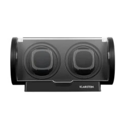 Lugano Uhrenbeweger Kunststoff 2 Uhren 4 Modi Schwarz 8 Lugano Uhrenbeweger Kunststoff 2 Uhren 4 Modi Schwarz -Haushaltsgeräte Geschäft 10032007 yy 0003 front Klarstein Lugano Uhrenbeweger schwarz