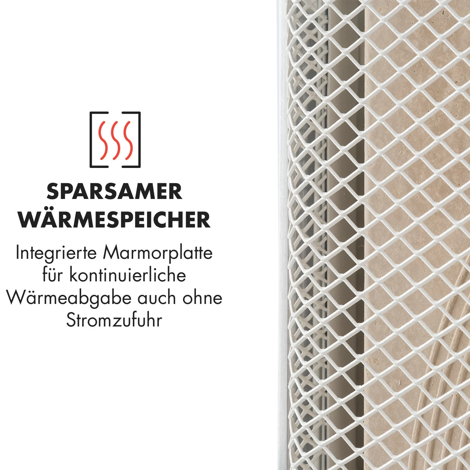 HeatPal Marble Infrarot-Heizung 1300W Wärmespeicher Marmor Aluminium 5 HeatPal Marble Infrarot-Heizung 1300W Wärmespeicher Marmor Aluminium – Bild 5