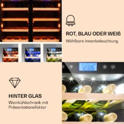 Vinovilla 42 Twin Built-In Duo Weinkühlschrank 2 Zonen 126l 42 Fl Glas -Haushaltsgeräte Geschäft 10032032 de 0003 logo