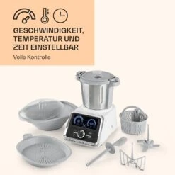 GrandPrix Küchenmaschine 500W / 1000W 2,5l Edelstahl-Rührschüssel -Haushaltsgeräte Geschäft 10032089 de 0006 logo