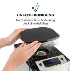 Aromatica X Kaffeemaschine Mahlwerk Glaskanne Aroma+ Edelstahl -Haushaltsgeräte Geschäft 10032102 de 0005 logo