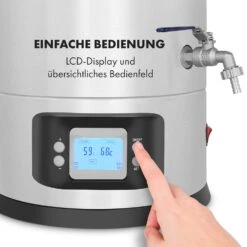 Maischfest Maischekessel 5 Teile 1500/3000W 25l LCD Touch -Haushaltsgeräte Geschäft 10032121 de 0007 logo