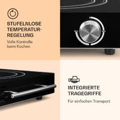 VariCook Duo Kochplatte 3000W Edelstahlgehäuse Tragegriffe 9 VariCook Duo Kochplatte 3000W Edelstahlgehäuse Tragegriffe -Haushaltsgeräte Geschäft 10032125 de 0004 logo
