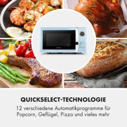 Fine Dinesty 2-in-1-Mikrowelle: 23l 800W / Grill: 1000W Blau 12 Fine Dinesty 2-in-1-Mikrowelle: 23l 800W / Grill: 1000W Blau -Haushaltsgeräte Geschäft 10032201 de 0005 logo