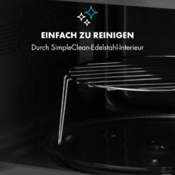 Fine Dinesty 2-in-1-Mikrowelle: 23l 800W / Grill: 1000W Blau 14 Fine Dinesty 2-in-1-Mikrowelle: 23l 800W / Grill: 1000W Blau -Haushaltsgeräte Geschäft 10032201 de 0007 logo