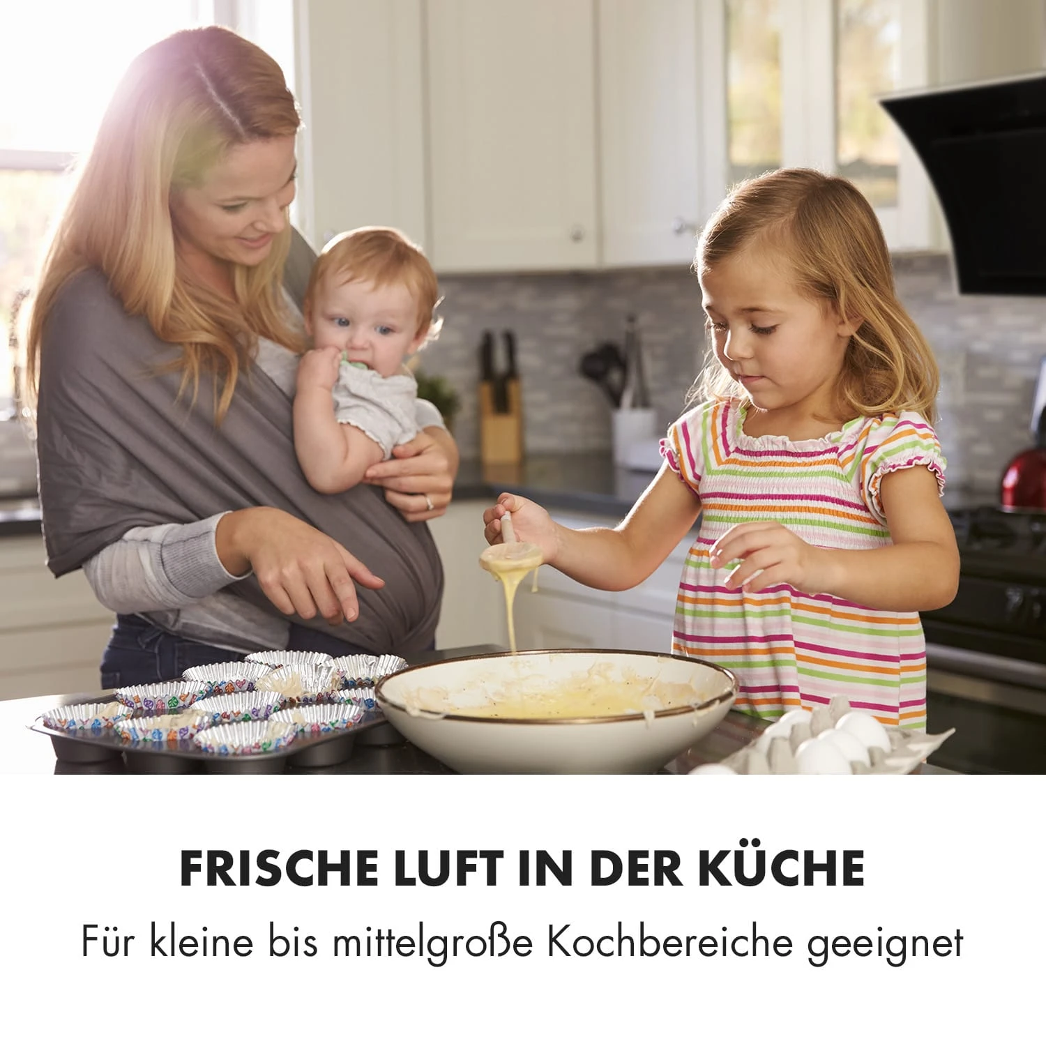 Sabia 90 Dunstabzugshaube 90cm 600m³/h LEDs 3 Leistungsstufen Schwarz 3 Sabia 90 Dunstabzugshaube 90cm 600m³/h LEDs 3 Leistungsstufen Schwarz – Bild 3