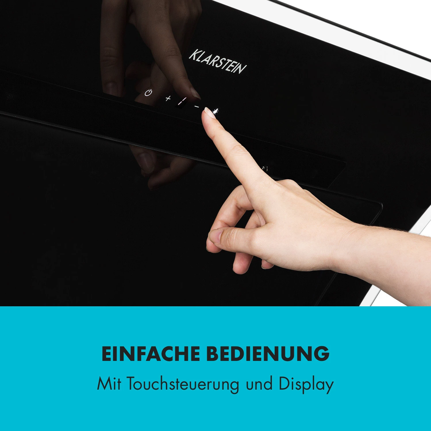 Sabia 90 Dunstabzugshaube 90cm 600m³/h LEDs 3 Leistungsstufen Schwarz 8 Sabia 90 Dunstabzugshaube 90cm 600m³/h LEDs 3 Leistungsstufen Schwarz – Bild 8