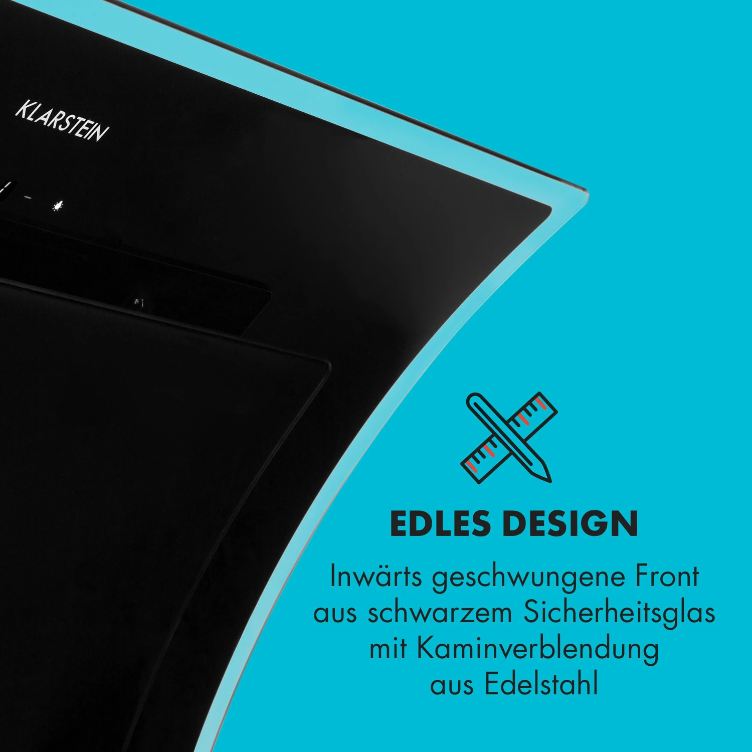 Sabia 90 Dunstabzugshaube 90cm 600m³/h LEDs 3 Leistungsstufen Schwarz 10 Sabia 90 Dunstabzugshaube 90cm 600m³/h LEDs 3 Leistungsstufen Schwarz – Bild 10