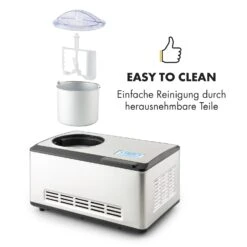 Dolce Bacio Eiscremebereiter Kompressor 2l LCD-Display Touch Edelstahl -Haushaltsgeräte Geschäft 10032322 de 0007 logo