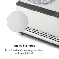 Dolce Bacio Eiscremebereiter Kompressor 2l LCD-Display Touch Edelstahl -Haushaltsgeräte Geschäft 10032322 de 0009 logo
