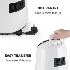 AirVital Heißluftfritteuse 1300W 2,5l CeraPlus-Antihaft Touch Weiß 17 AirVital Heißluftfritteuse 1300W 2,5l CeraPlus-Antihaft Touch Weiß -Haushaltsgeräte Geschäft 10032331 yy 0009 logo Klarstein AirVital Heissluftfritteuse 1300W weiss