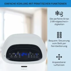 Coolster 4-in-1-Luftkühler 320 M³/h 60 W 4 Ltr Fernbedienung Mobil -Haushaltsgeräte Geschäft 10032347 de 0004 usp