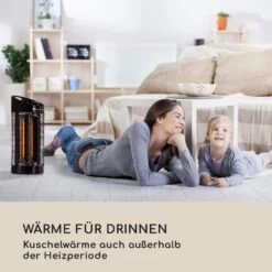 Heat Guru 360 Standheizstrahler 1200/600W 2 Stufen IPX4 Oszillation -Haushaltsgeräte Geschäft 10032458 de 0005 logo