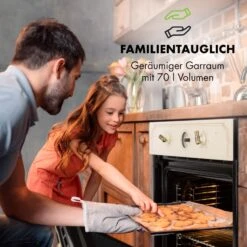Victoria Einbaubackofen Retro-Design 9 Funktionen 50-250°C Elfenbein 12 Victoria Einbaubackofen Retro-Design 9 Funktionen 50-250°C Elfenbein -Haushaltsgeräte Geschäft 10032485 de 0003 logo