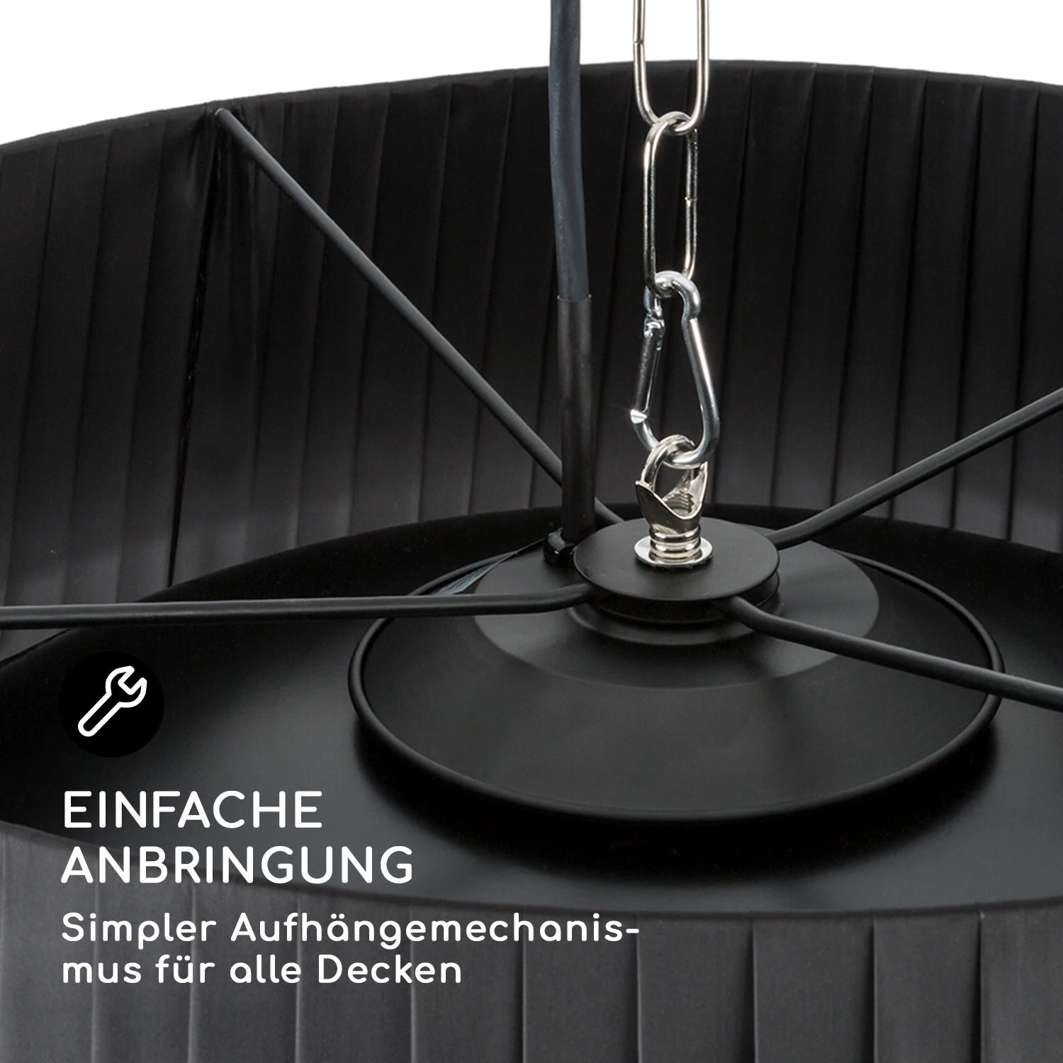 Venice Heat Terrassenheizstrahler 800/1000/1800W Fernbedienung Schwarz 3 Venice Heat Terrassenheizstrahler 800/1000/1800W Fernbedienung Schwarz – Bild 3