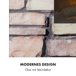 Colmar Elektrischer Kamin Glas 2000W 7 LED-Farben Fernbedienung -Haushaltsgeräte Geschäft 10032536 de 0006 logo