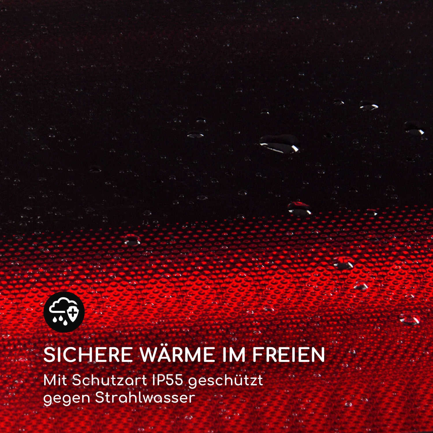 Phantom Heizstrahler Aluminium 900/1800W Fernbedienung Grau 6 Phantom Heizstrahler Aluminium 900/1800W Fernbedienung Grau – Bild 6