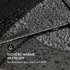 Venice Heat Stand Infrarot-Heizstrahler 1000/2000W Carbon IP34 -Haushaltsgeräte Geschäft 10032567 de 0005 logo