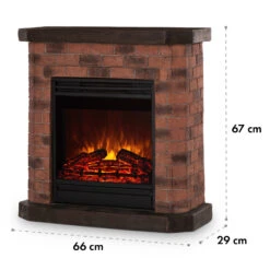 Villach Elektrischer Kamin 1800W Steindekor Polystone Fernbedienung 17 Villach Elektrischer Kamin 1800W Steindekor Polystone Fernbedienung -Haushaltsgeräte Geschäft 10032595 yy 0009 logo