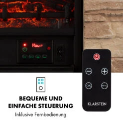 Kaprun Elektrischer Kamin 1800W Steindekor Polystone Fernbedienung -Haushaltsgeräte Geschäft 10032596 de 0004 logo