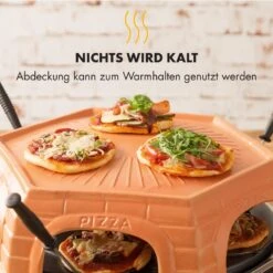 Capricciosa Pizzaofen 1500W Abdeckung Aus Terracotta Warmhaltefunktion -Haushaltsgeräte Geschäft 10032597 de 0006 logo