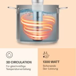 Quickstick Sous Vide Garer Thermostat: 50-95 °C Für 20 L Edelstahl -Haushaltsgeräte Geschäft 10032670 de 0005 logo