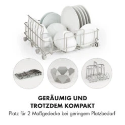 Amazonia Mini Geschirrspülmaschine 6 Programme LED-Display 12 Amazonia Mini Geschirrspülmaschine 6 Programme LED-Display -Haushaltsgeräte Geschäft 10032678 de 0003 logo