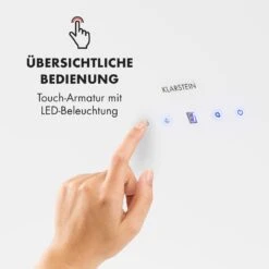 Annabelle 90 Dunstabzugshaube Glas 595 M³/h Touch-Armatur Weiß 12 Annabelle 90 Dunstabzugshaube Glas 595 M³/h Touch-Armatur Weiß -Haushaltsgeräte Geschäft 10032685 de 0003 logo