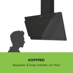 Aurica 90 Dunstabzugshaube, 90 Cm, Wandanbau, 165 W, Schwarz -Haushaltsgeräte Geschäft 10032766 de 0004 logo