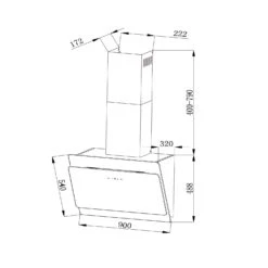 Aurica 90 Dunstabzugshaube 90cm 600 M³/h LED Touch Glas Weiß 18 Aurica 90 Dunstabzugshaube 90cm 600 M³/h LED Touch Glas Weiß -Haushaltsgeräte Geschäft 10032767 yy 0009 logo